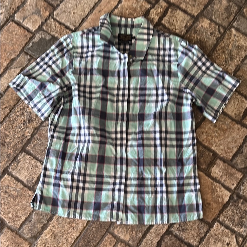 Pendleton Casual Plaid Short Sleeve Shirt